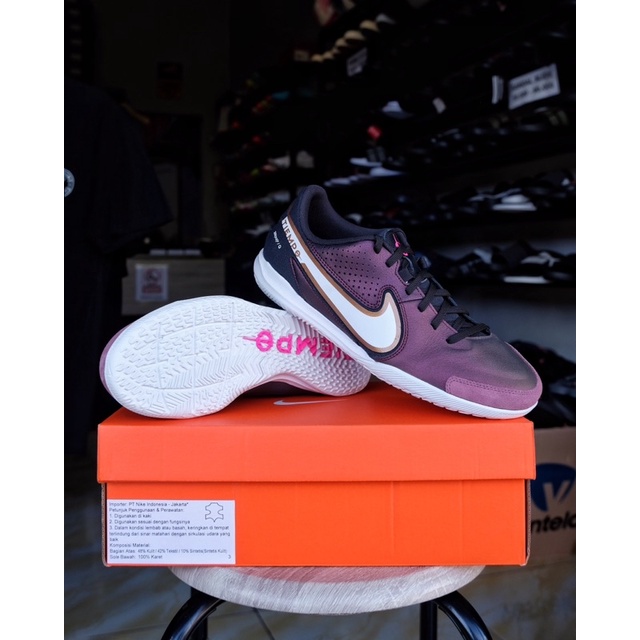 Sepatu Futsal Nike Legend 9 Academy IC - Space Purple DR5981 510 Original BNIB