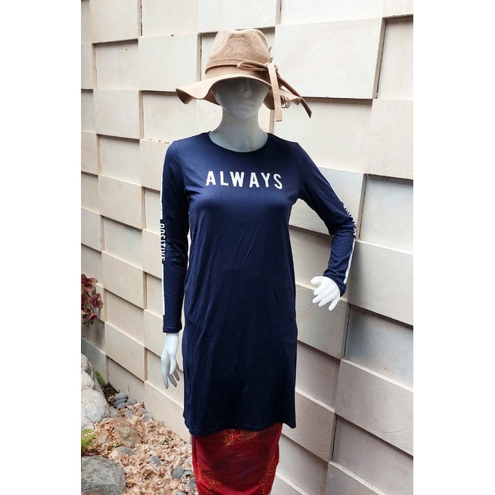 LOGO JEANS ORIGINAL. KAOS TUNIK WITH TAG