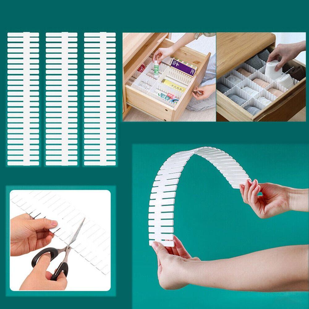 Solighter Pembatas Laci Pakaian Dalam Rumah Tangga Adjustable Closet Storage Organizer