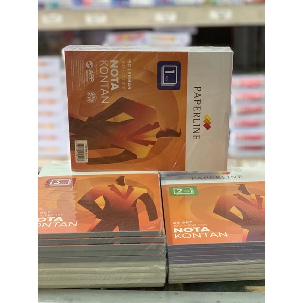 

Nota kontan 1ply/2ply/3ply Besar (1pk isi 10pcs)