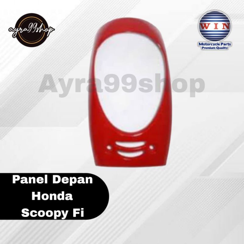 PANEL DASI COVER DADA MOTOR  COVER DEPAN HONDA SCOOPY FI K16 MERK WIN