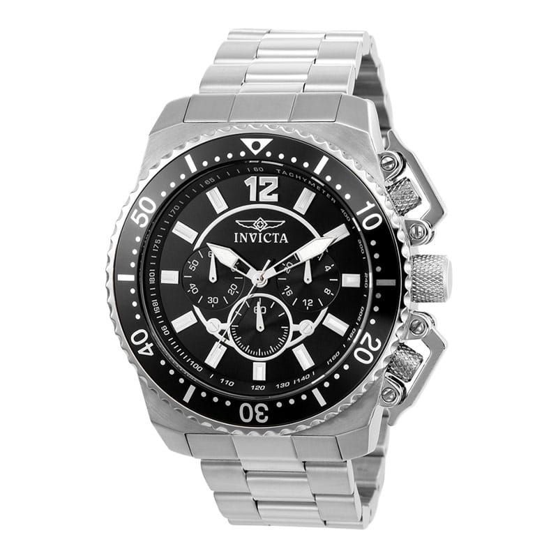 JAM TANGAN PRIA INVICTA CHRONOGRAPH ORIGINAL GARANSI 1 TAHUN