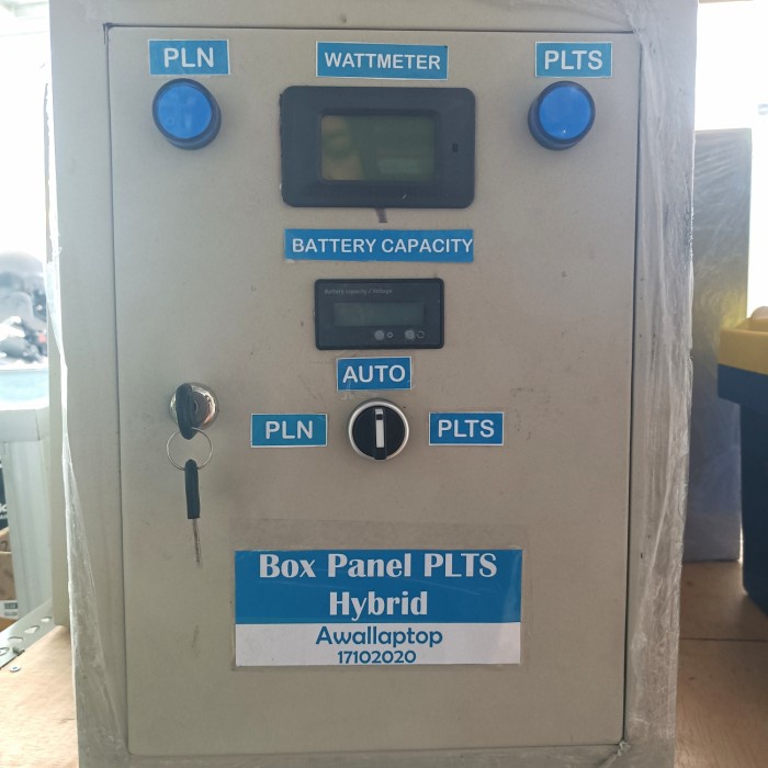 Tokochitrae- Paket Lengkap Panel Plts Panel Surya Solar Cell Inverter Scc Ats