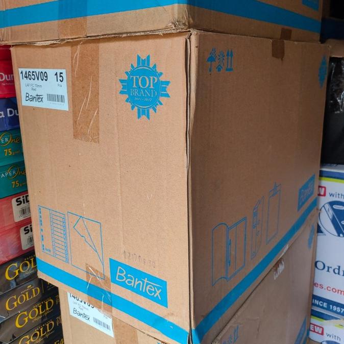 

odner bantex 1465V09 red (merah) 1 dus isi 15pcs gojek instan/grab