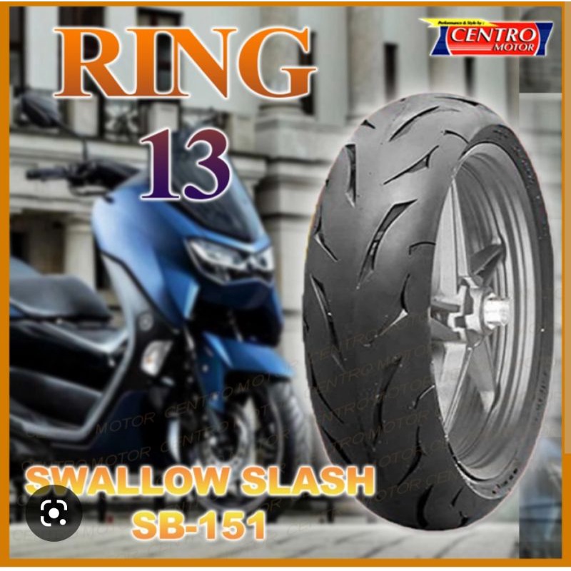 ban luar swallow tubeless 120/70-13 slash (soft compound) nmax