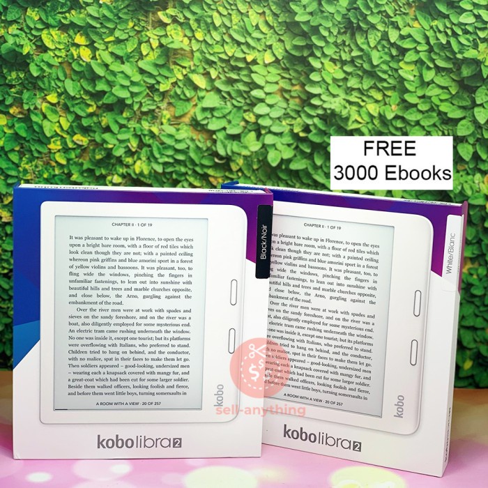 Ereader Kobo Libra 2 - 7 Inches Hd E Ink Carta 1200 Touchscreen