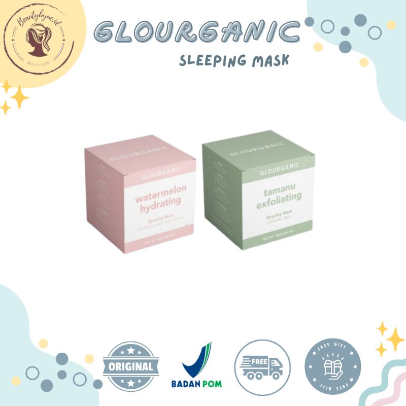 TAMANU EXFOLIATING | WATERMELON HYDRATING | SLEEPING MASK | MOISTURIZER GEL CREME 10GR