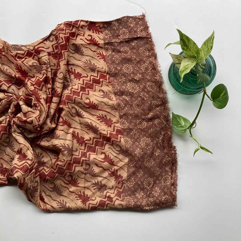 Kain Batik Viscose | Rok Lilit | Batik Cap | Batik Viscose | Batik Wanita | Outer Batik