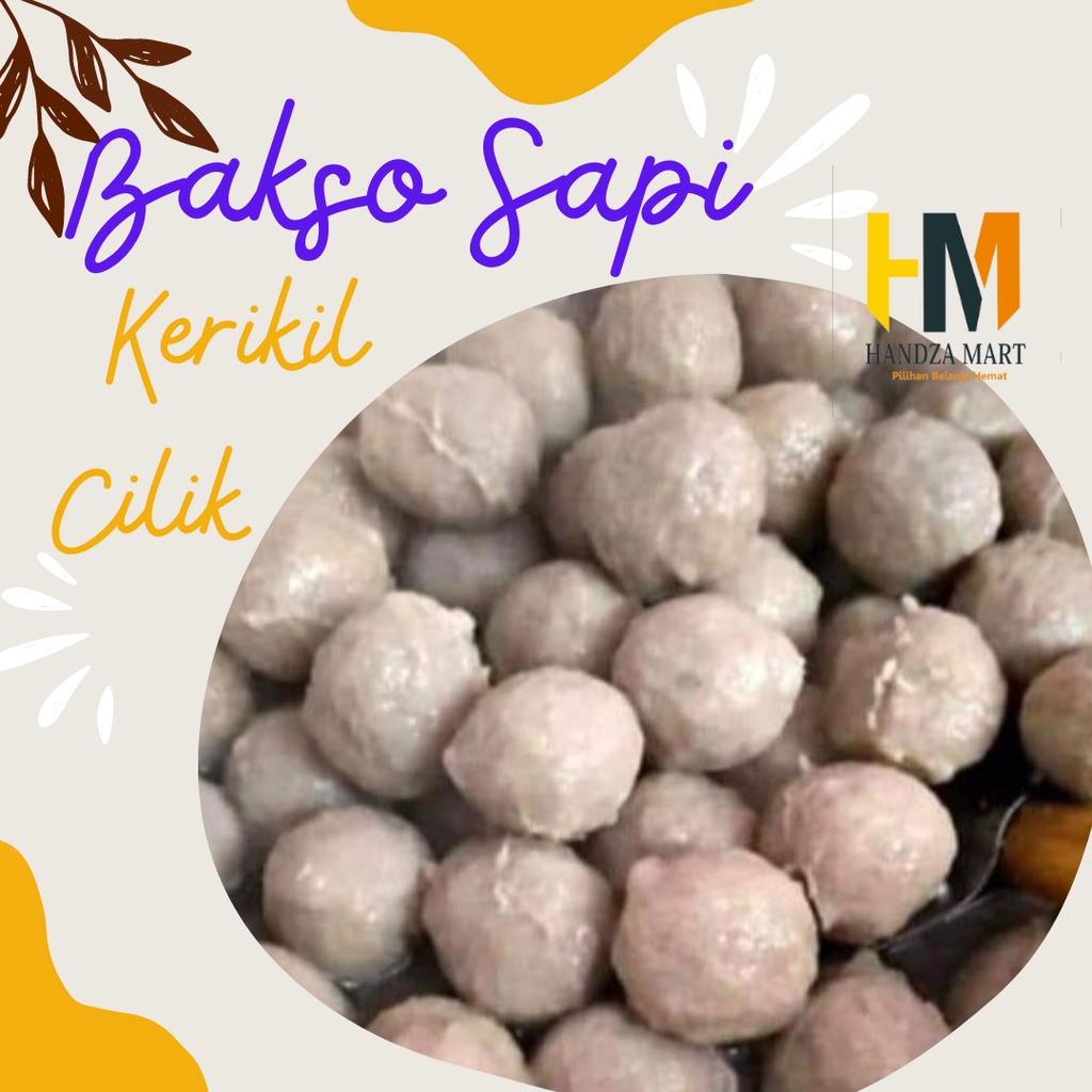 

Bakso Sapi Kerikil | Bakso Sapi Kecil | Pentol Sapi