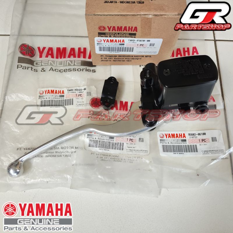 master rem depan set r25 mt25 pnp rx king rxz rxs original yamaha ori ygp kode 1wd front brake