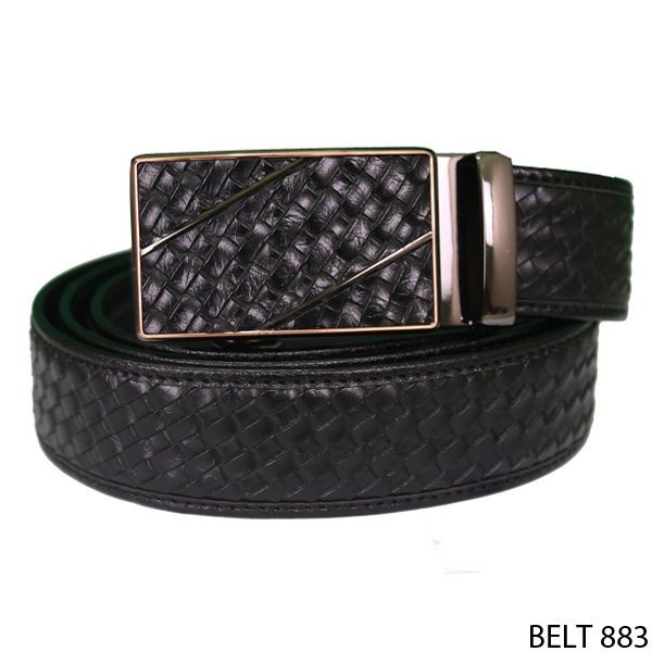 Ikat Pinggang Distro Semi Kulit Hitam – BELT 883