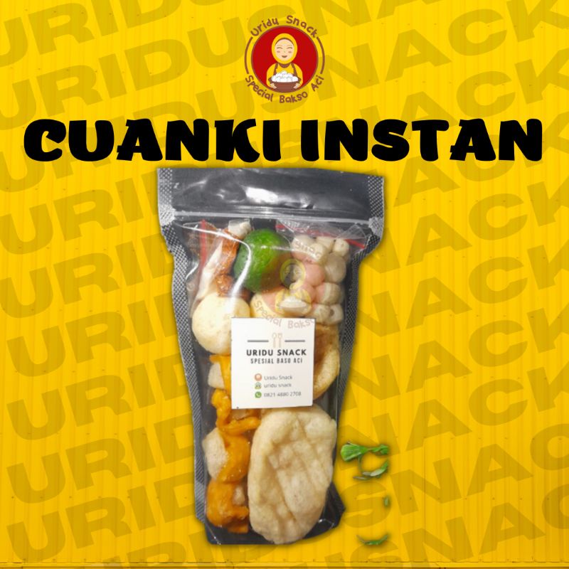 

Cuanki Instan MURAH Halal Lezat Isian Lengkap