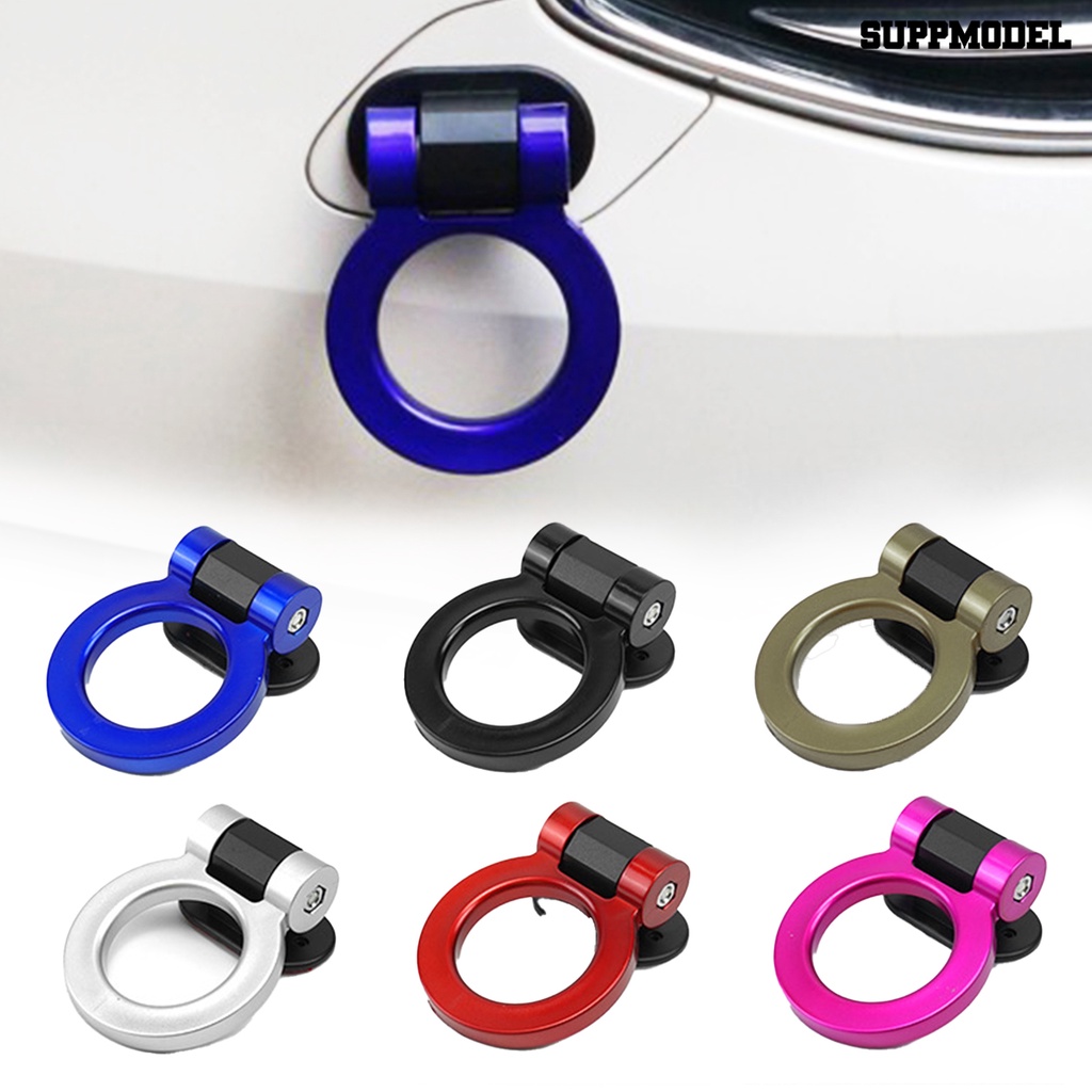 [Dekorasi] Towing Hook Racing Ring Dengan Kunci Ring Pas Bulat Car Trailer Hook Untuk Kendaraan