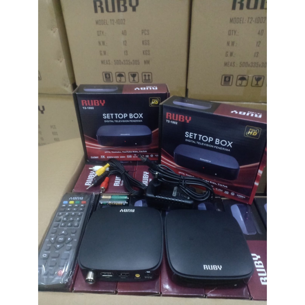 Dijual Cepat Set Top Box TV Digital / TV Analog / Set Top Box DVB T2