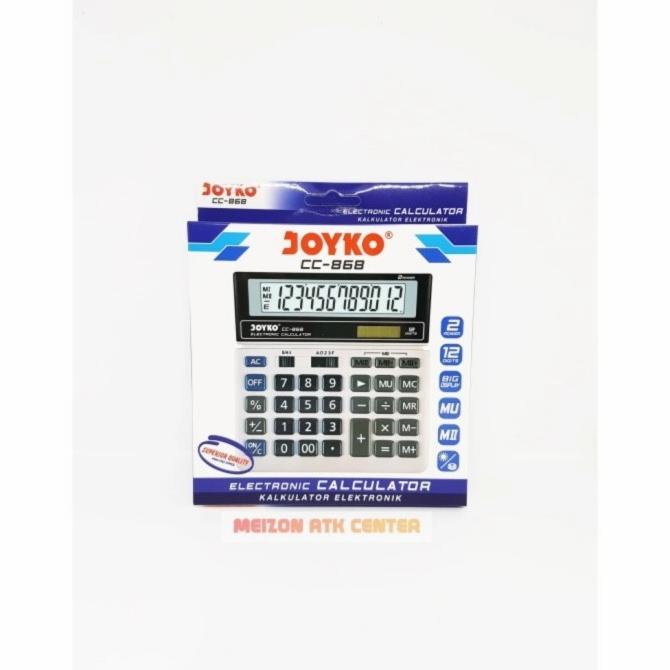 

Calculator Joyko Cc 868 12 Digit