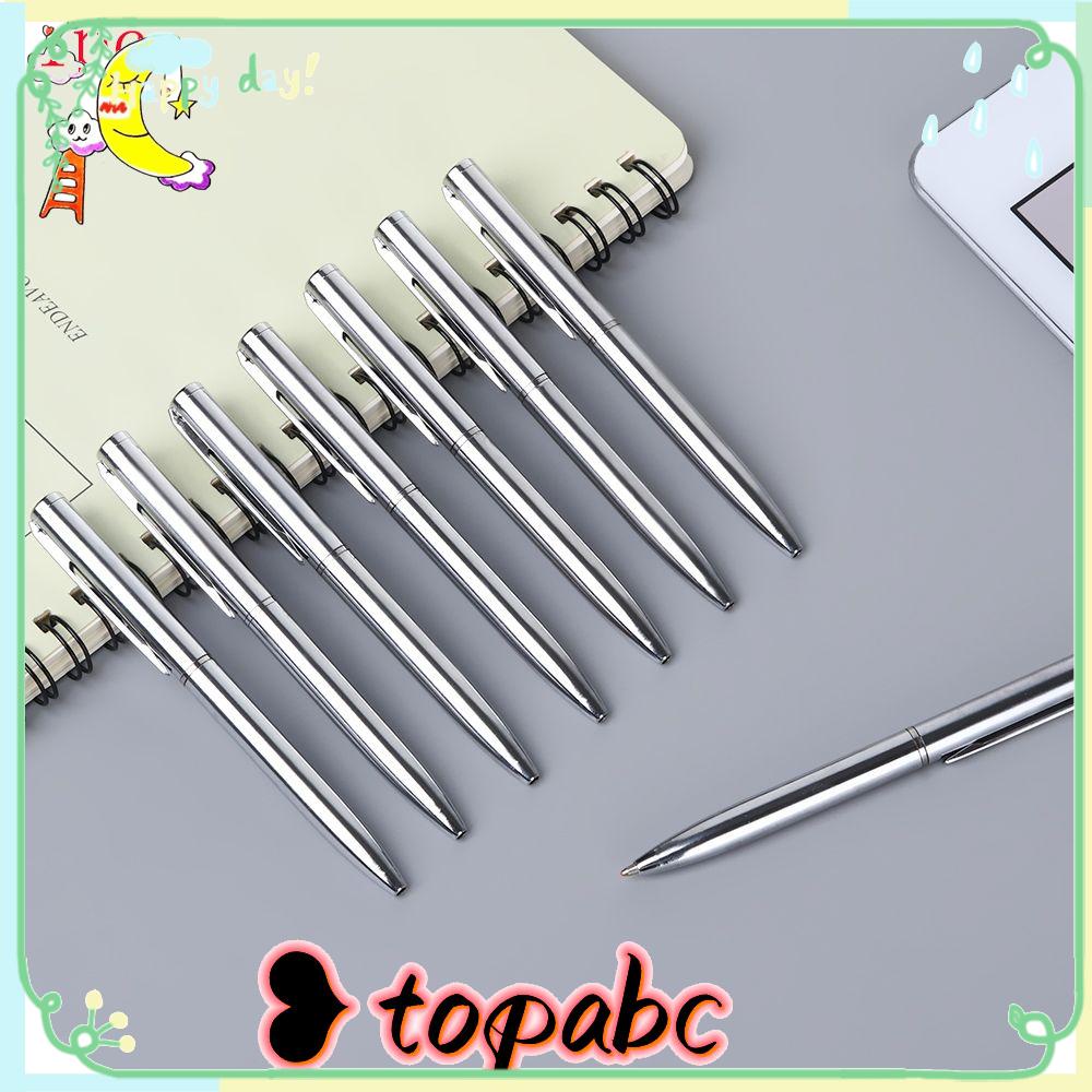 Top 1PC Ballpoint Logam Fashion Halus Hadiah Alat Tulis Tanda Tangan Perlengkapan Menulis