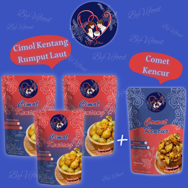 

PROMO!!! CIMOL KENTANG BUY 3 FREE 1 COMET KENCUR BYVIFOOD
