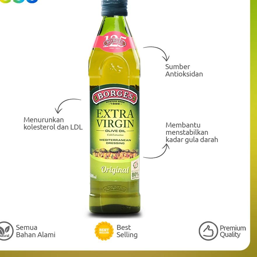 

Terbaik Borges - Extra Virgin Olive Oil 500 ml 