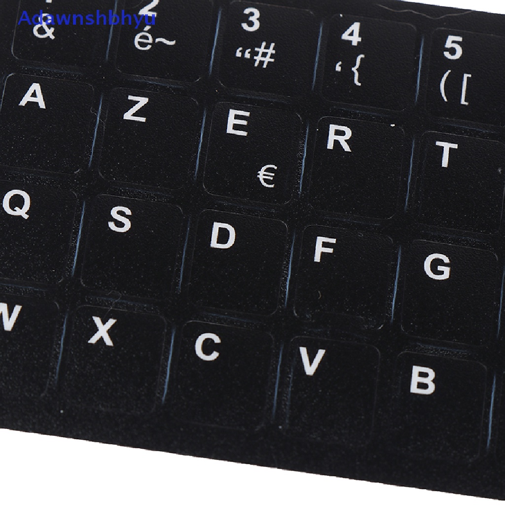 Adhyu Stiker Keyboard Laptop Anti Air Layout Keyboard Spanyol/Perancis Korea/Thailand ID