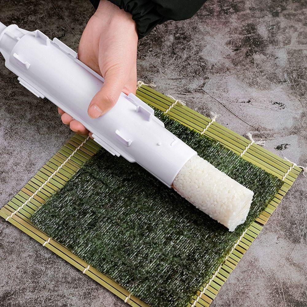 [Elegan] Sushi Maker Sayur Makan Siang Cetakan Plastik Buatan Sendiri Anti Lengket Onigiri Making