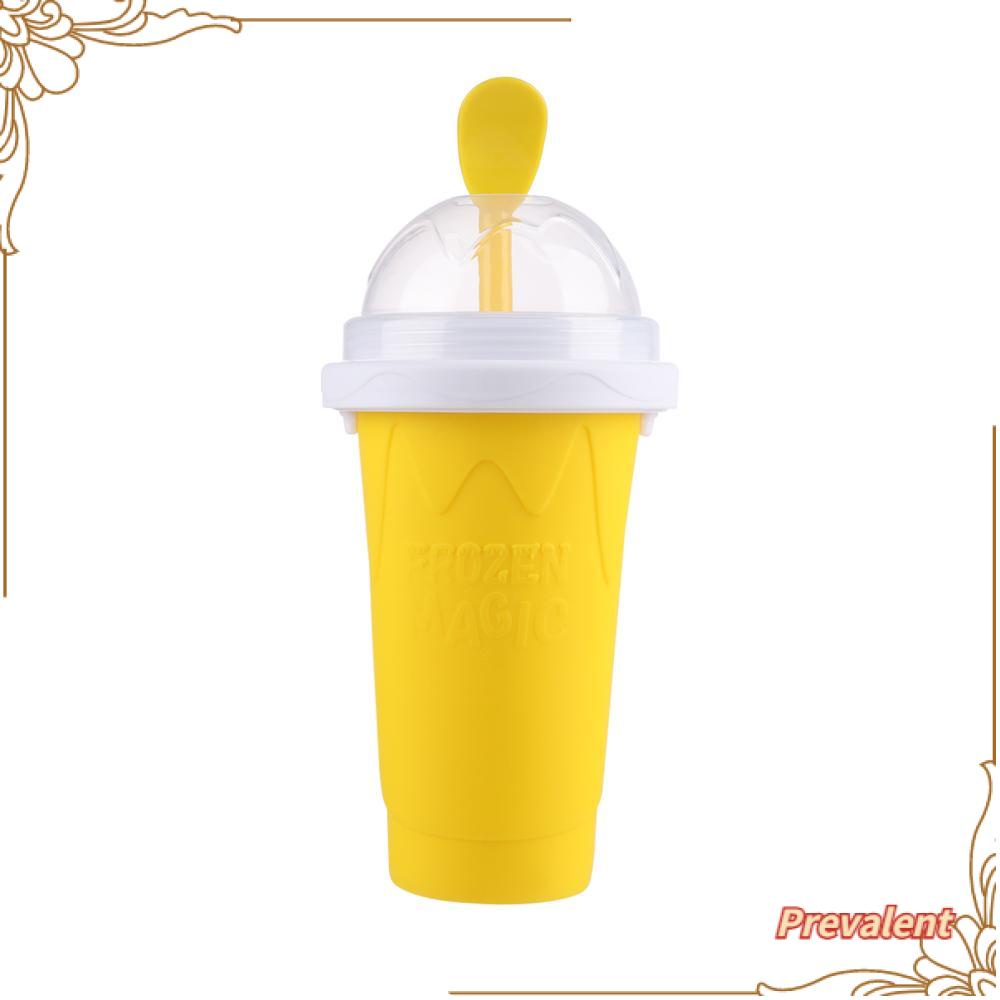 Preva 1 Pcs Slushy Cangkir Travel Anak Portable Musim Panas Es Cepat Frozen Magic Silicone Cup