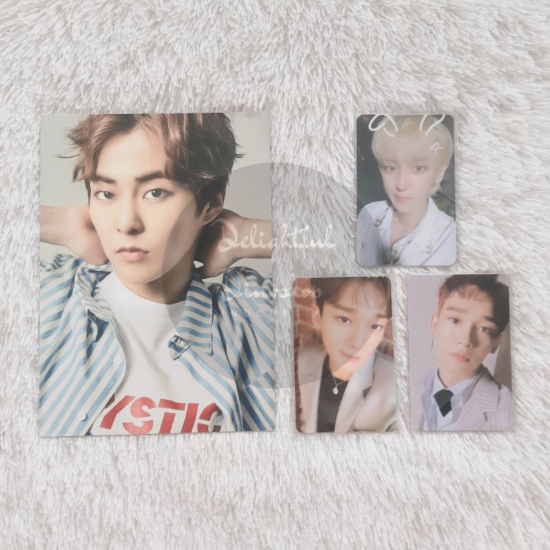 (READY STOCK) EXO-SC CHANYEOL 1 BILLION VIEWS KIHNO ALBUM PHOTOCARD BLONDE PC BAEKHYUN XIUMIN CHEN