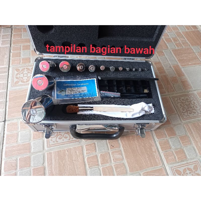 Batu Timbangan F1 1 Mg - 1 Kg atau Batu Timbangan F1 1 mg sampai 1 kg stainless