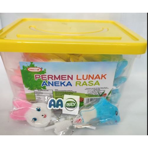 

PERMEN LUNAK ANEKA RASA BUAH SWEET ME BOX ISI 50 X 14GR