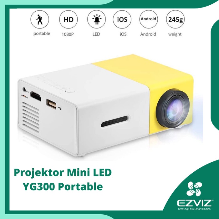 Projektor Mini Led Yg300 Yg-300 Yg 300 Portable Proyector High Quality
