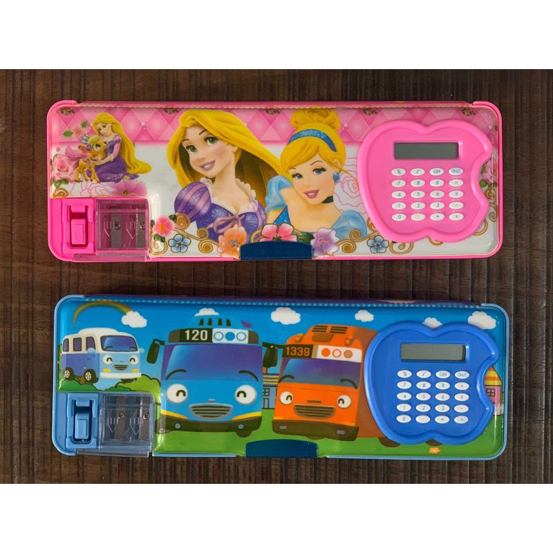 

￼kotak pensil ada kalkulator/pencil case KALKULATOR/TEMPAT PENSIL MAGNET KALKULATOR