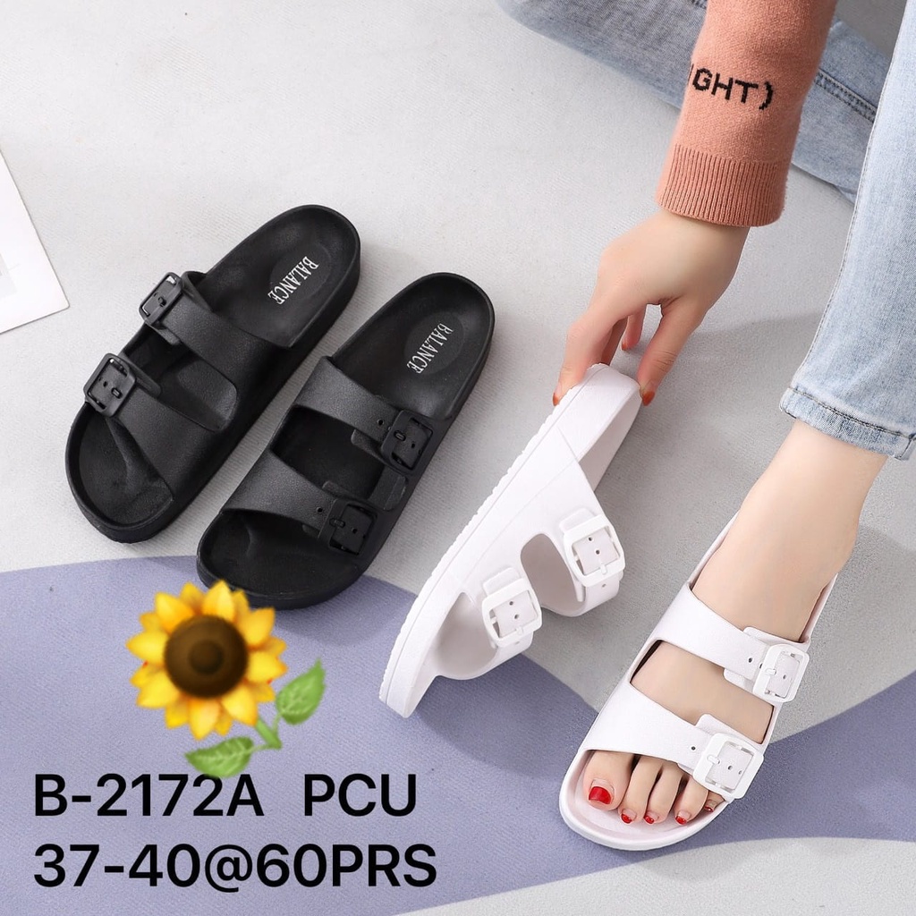 Sandal Karet Jelly Wedges Wanita Import Model Fashion KoreaTerbaru Original Kekinian by AGUNG STYLE Balance B-2172A