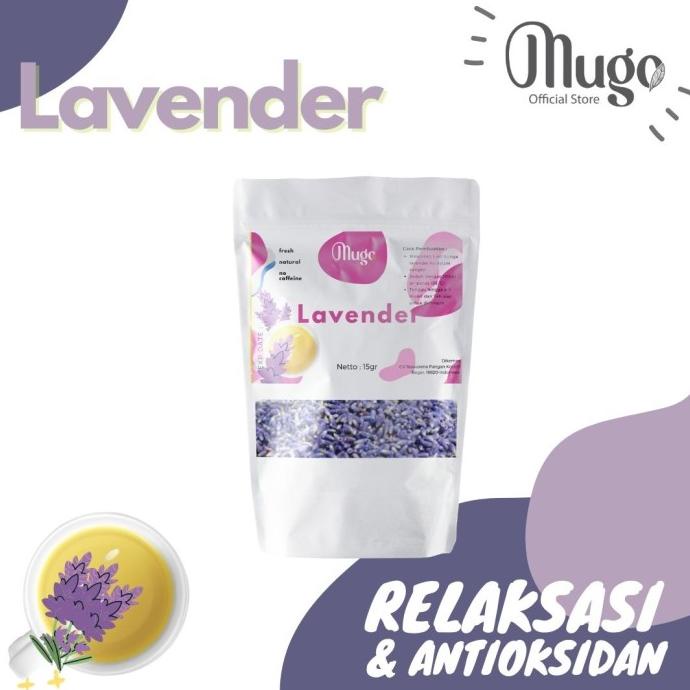 

Dried Lavender Tea| Teh Bunga Lavender Wangi Premium 15gr