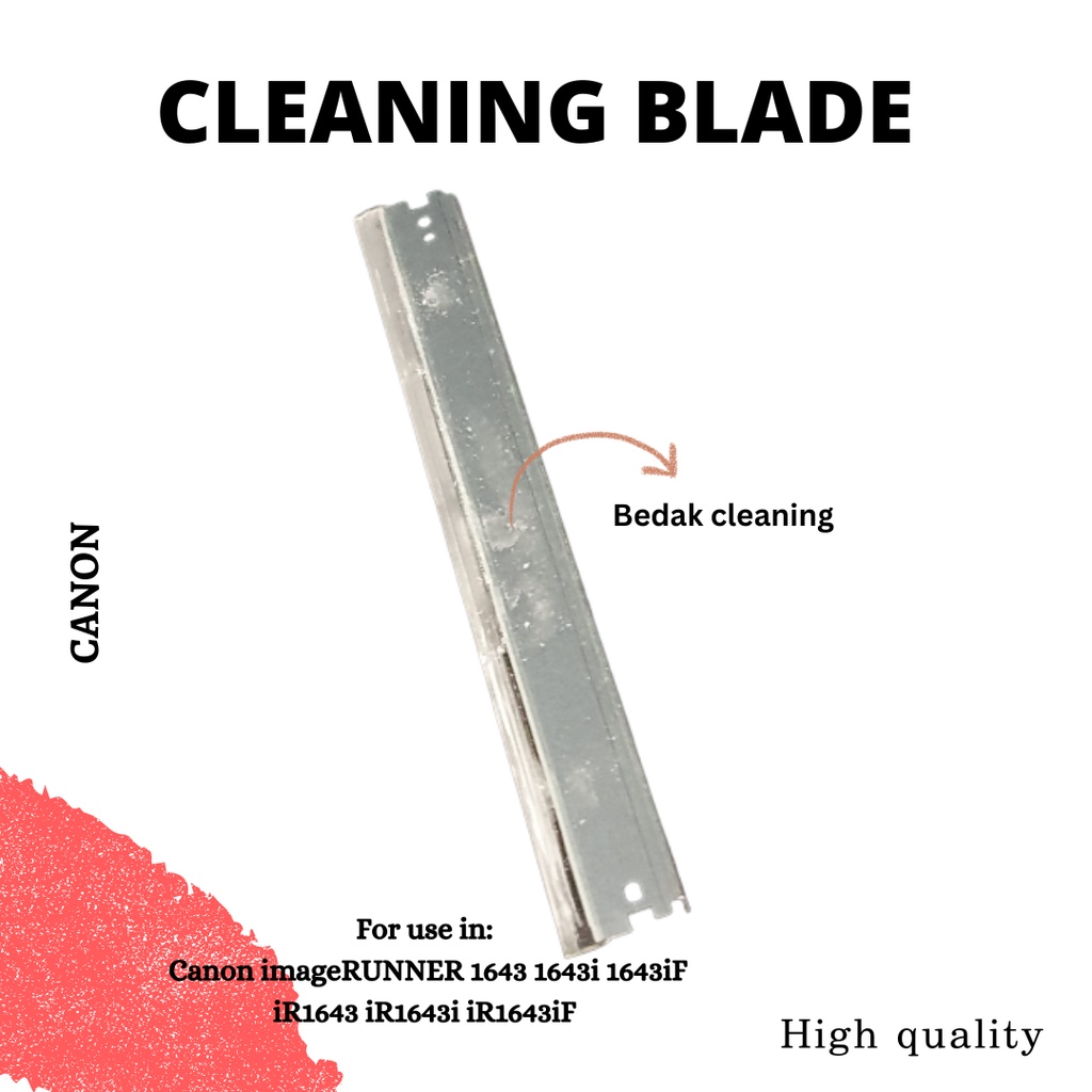 Cleaning Blade Canon 1643 1643i 1643iF iR1643 iR1643i iR1643iF