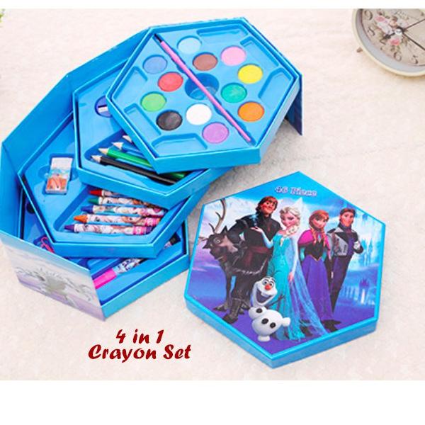 

Terjangkau 오 Crayon Set 4 Susun isi 46 Pcs Crayon Oil Paste Pensil Warna Pensil Warna Lengkap Alat Mewarnai Alat Melukis