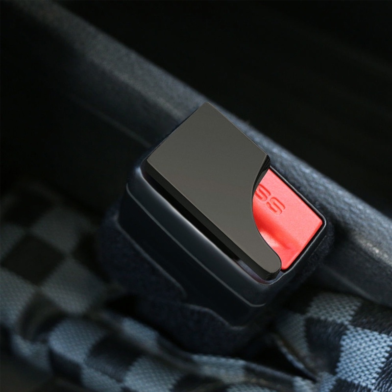 [new] Concealed Car Safety Buckle Clip Seat Belt Plug Untuk Audi A3 8P 8l A1 Q5 TT Mk2 A5 A4 B7 B8 B5 A6 C7 C6 C5 Q7 Q3