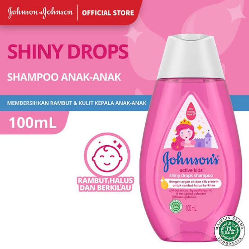 Johnson's Active Kids Shampoo Conditioner 100ml 200ml - Johnson Sampo Condisioner Anak - Jhonson kondsioner Anak Kid