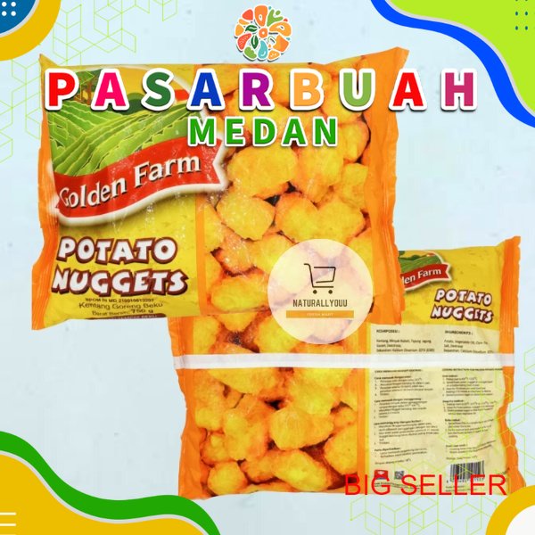 

Distributor Golden Farm Potato Nugget 750Gr | PASAR BUAH MEDAN