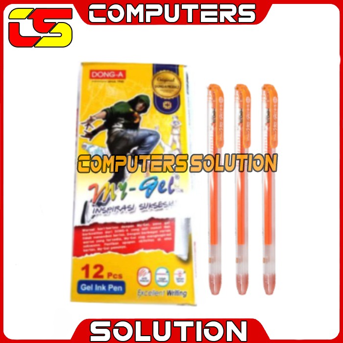 

Pulpen My Gel Orange / KTK