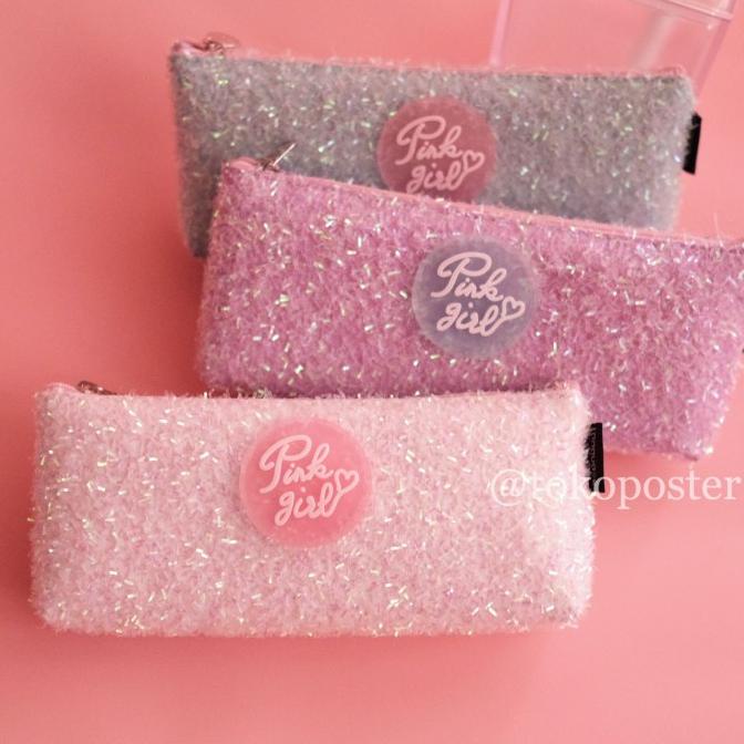 

Pencil Case Sekolah Tempat pensil Kotak tas kosmetik pouch makeup