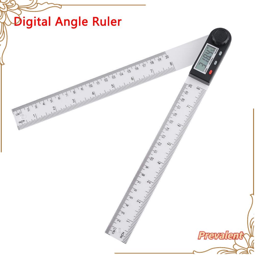 Preva Digital Busur Derajat Busur Derajat Angle Finder Meter 8inch Inclinometer Penggaris Sudut Digital