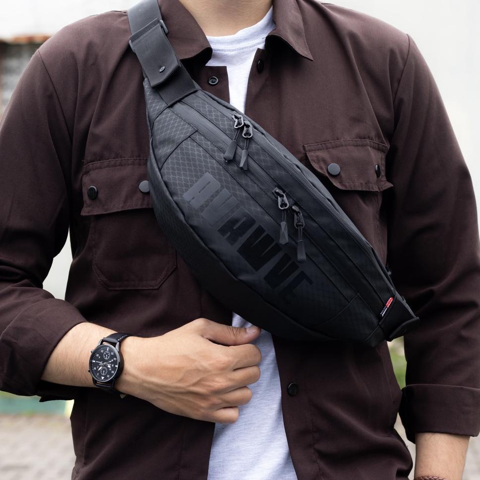 Aras Waist bag | Riverwave | Tas Selempang | Waist bag Multifungsi | Sling bag ‑ CMH.10De22м