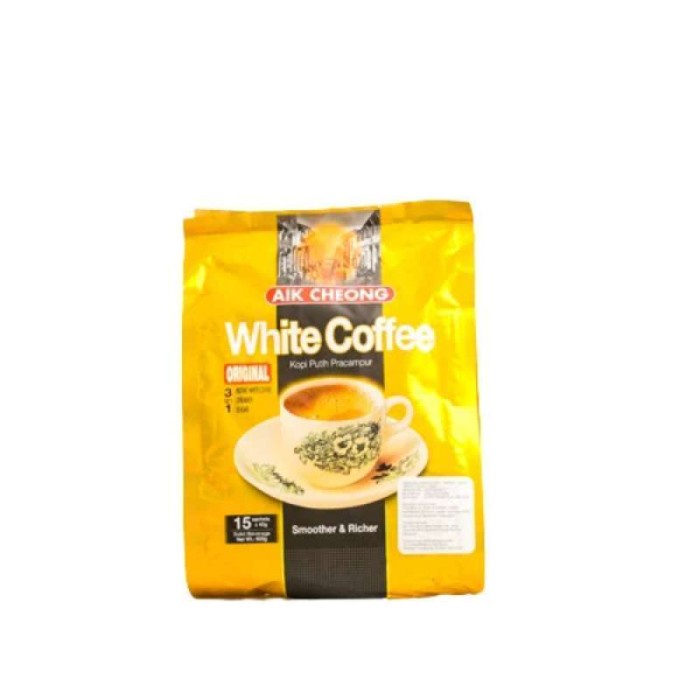 

Aik cheong wht coffee tarik 15x40gr pak