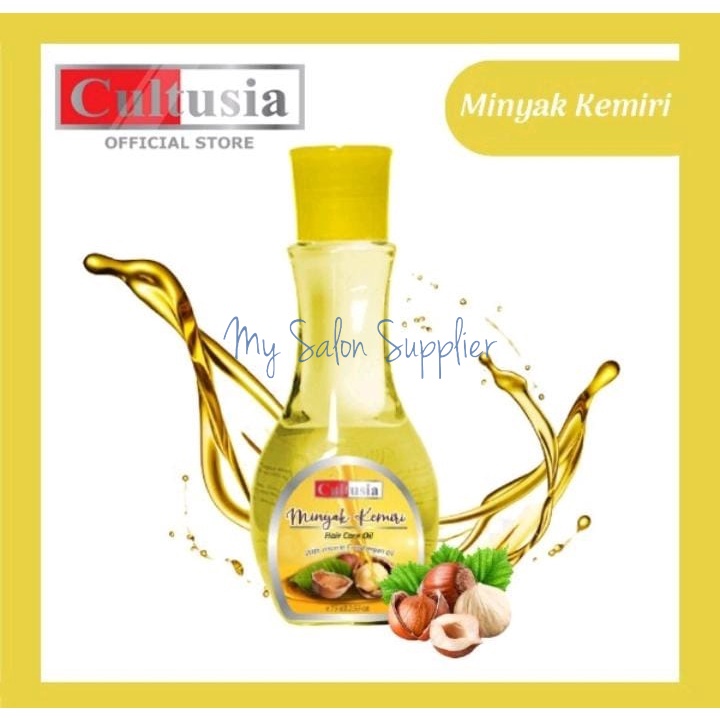 Cultusia Candle Nut Oil / Minyak Kemiri 75ml