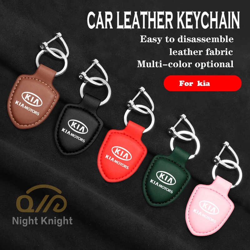 Gantungan Kunci Mobil Kreatif Alloy Metal Keyring Key Chain Ring Hadiah Untuk Kia Rio K5 k3 K2 Picanto Rio Soren Sportage Sorento KX3 KX5 K3S