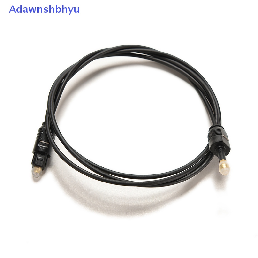 Adhyu 1m 3ft Untuk Toslink Ke Colokan Mini 3.5mm Digital Optik SPDIF Kabel Audio Kawat ID