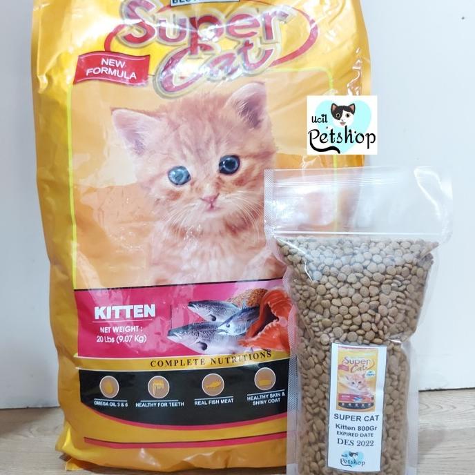 Super Cat Supercat Kitten Dry Food 800Gr Sd 1Kg