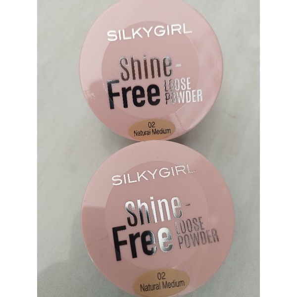 SilkyGirl Loose Powder 01 Natural Light / 02 Natural Medium Silky Girl