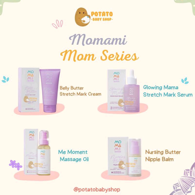 Momami Me Moment Massage Oil - Minyak Massage Ibu