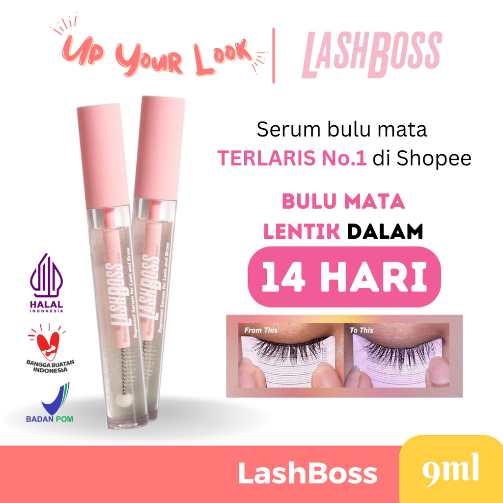 ✨Up Your Look✨ Lash Boss lashboss Lash and brow magic serum, serum bulu mata dan alis