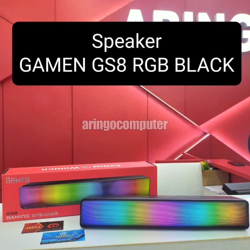 Speaker GAMEN GS8 RGB BLACK